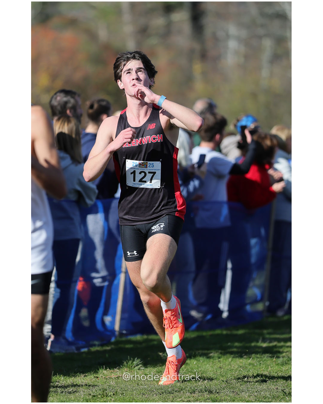 Quentin Koch, Greenwich High School, P53, 17:29.09 - New England Cross Country State Championship - Thetford Vt - November 8, 2025 File: ./dir-2-Boys-Championship/251108-2025-New England-Cross-Country-Championships-Thetford-VT-630-296A0993.jpg Quentin Koch, Greenwich High School, P53, 17:29.09 - New England Cross Country State Championship - Thetford Vt - November 8, 2025 – 2025 N…